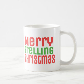 Vrolijk kerstfeest! koffiemok