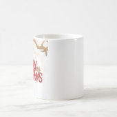 Vrolijk kerstfeest koffiemok (Center)