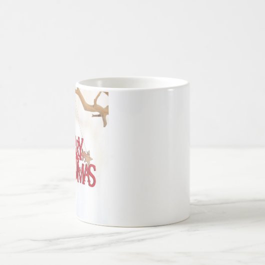 Vrolijk kerstfeest koffiemok (Center)