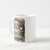 Vrolijk kerstfeest koffiemok (Voorkant links)