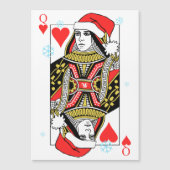 Vrolijk kerstfeest koningin van het hart (Voorkant)