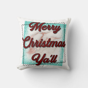 Vrolijk kerstfeest kussen