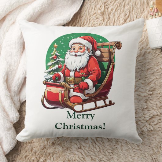 Vrolijk kerstfeest! kussen (Deken)