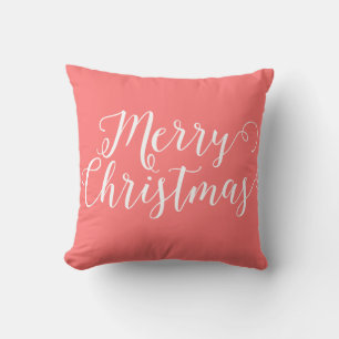 Vrolijk kerstfeest kussen
