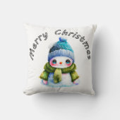 Vrolijk kerstfeest kussen (Voorkant)