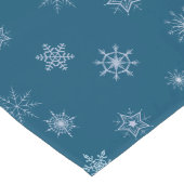 Vrolijk kerstfeest lange tafelloper (Hoek)