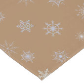 Vrolijk kerstfeest lange tafelloper (Hoek)