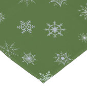 Vrolijk kerstfeest lange tafelloper (Hoek)