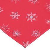 Vrolijk kerstfeest lange tafelloper (Hoek)