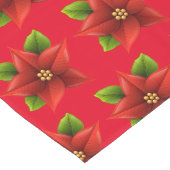 Vrolijk kerstfeest lange tafelloper (Hoek)