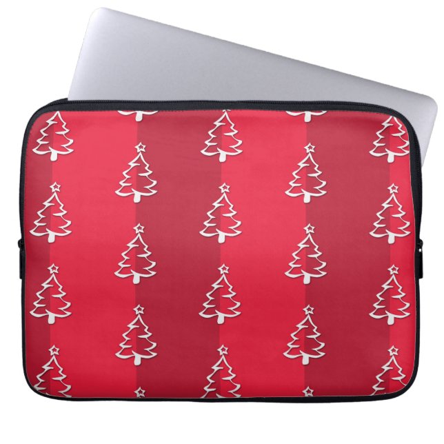 Vrolijk kerstfeest laptop sleeve (Voorkant)