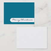 Vrolijk kerstfeest - Legante Stripes - Visitekaart Visitekaartje (Voorkant / Achterkant)