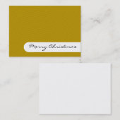Vrolijk kerstfeest - Legante Stripes - Visitekaart Visitekaartje (Voorkant / Achterkant)