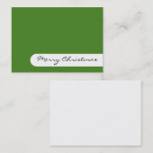 Vrolijk kerstfeest - Legante Stripes - Visitekaart Visitekaartje (Voorkant / Achterkant)