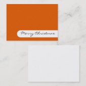 Vrolijk kerstfeest - Legante Stripes - Visitekaart Visitekaartje (Voorkant / Achterkant)
