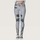 Vrolijk kerstfeest leggings (Voorkant)