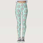 Vrolijk kerstfeest leggings (Voorkant)