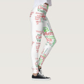 Vrolijk kerstfeest Leggings (Rechts)