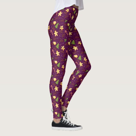 Vrolijk kerstfeest Leggings (Rechts)