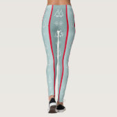 Vrolijk kerstfeest leggings (Achterkant)