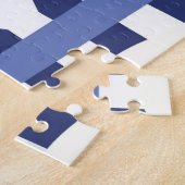 Vrolijk kerstfeest legpuzzel (Zijkant)