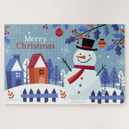Vrolijk kerstfeest legpuzzel
