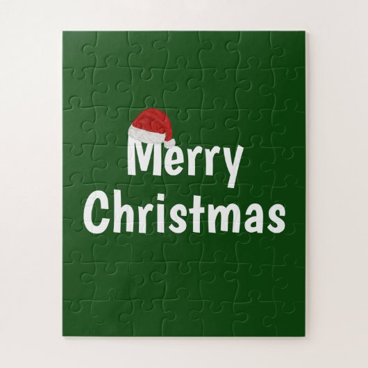 Vrolijk kerstfeest legpuzzel (Verticaal)