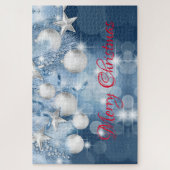 Vrolijk kerstfeest legpuzzel (Verticaal)