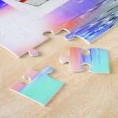 Vrolijk kerstfeest legpuzzel (Zijkant)