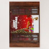 Vrolijk kerstfeest legpuzzel (Verticaal)