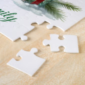 Vrolijk kerstfeest legpuzzel (Zijkant)