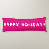 Vrolijk kerstfeest lichaamskussen (Achterkant)