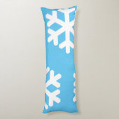 Vrolijk kerstfeest lichaamskussen (Achterkant (Verticaal))