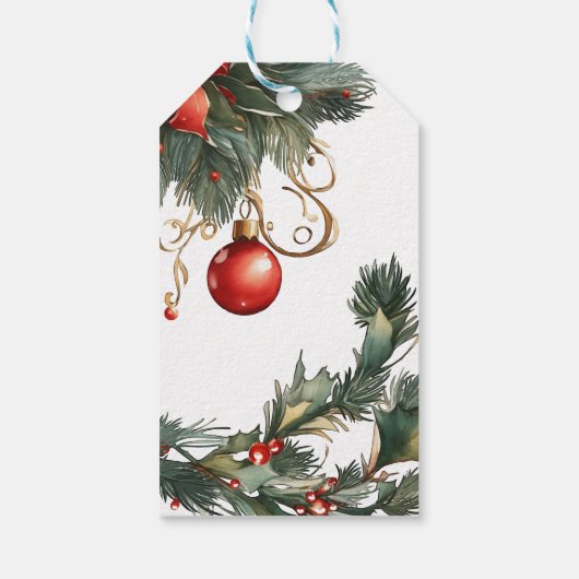 Vrolijk kerstfeest, lieverd!  cadeaulabel (Achterkant)