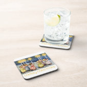 Vrolijk kerstfeest Little Angels Drankjes Onderzetter (Rechterzijde)