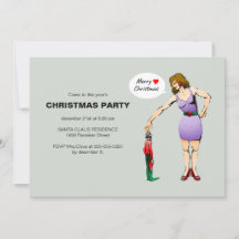 Vrolijk kerstfeest Little Elf Party