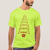 Vrolijk kerstfeest Liverpool, Merry Kloppmas Jurge T-shirt (Voorkant)