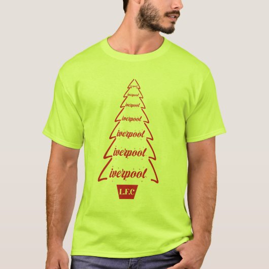 Vrolijk kerstfeest Liverpool, Merry Kloppmas Jurge T-shirt (Voorkant)