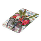 Vrolijk kerstfeest! magneet (Linkerzijde)