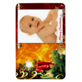 Vrolijk kerstfeest magneet (Verticaal)