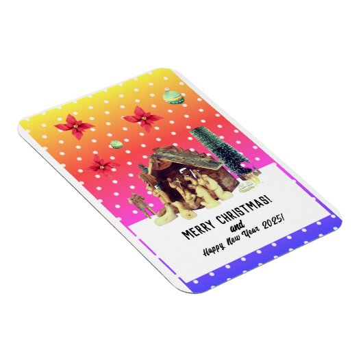 Vrolijk kerstfeest! magneet (Rechterzijde)