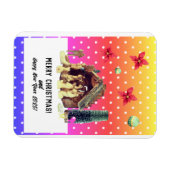 Vrolijk kerstfeest! magneet (Horizontaal)