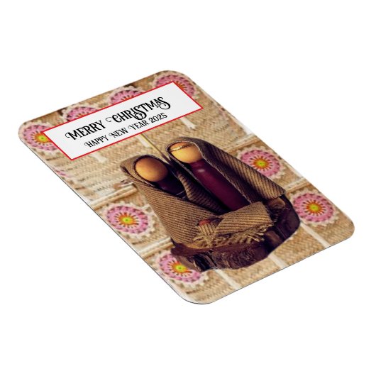 Vrolijk kerstfeest! magneet (Rechterzijde)