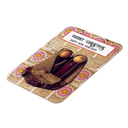 Vrolijk kerstfeest! magneet (Linkerzijde)