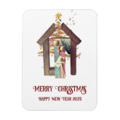 Vrolijk kerstfeest! magneet (Verticaal)