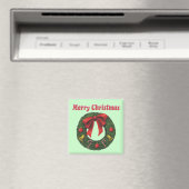 Vrolijk kerstfeest magneet (Insitu (Vaatwasser))