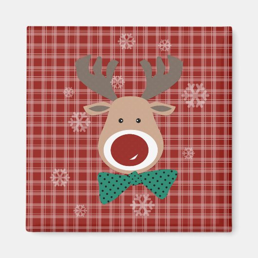 Vrolijk kerstfeest! magneet (Voorkant)