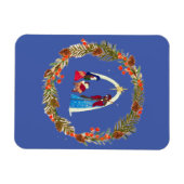 Vrolijk kerstfeest! magneet (Horizontaal)