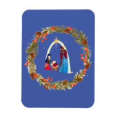 Vrolijk kerstfeest! magneet (Verticaal)