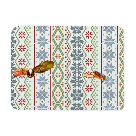 Vrolijk kerstfeest! magneet (Horizontaal)